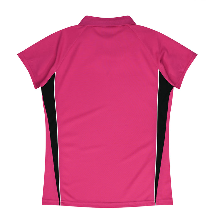 EUREKA LADY POLOS - PINK/BLACK