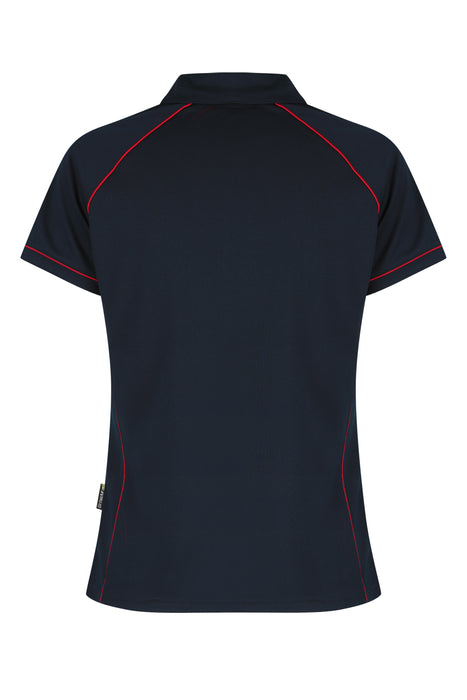 ENDEAVOUR LADY POLOS - NAVY/RED