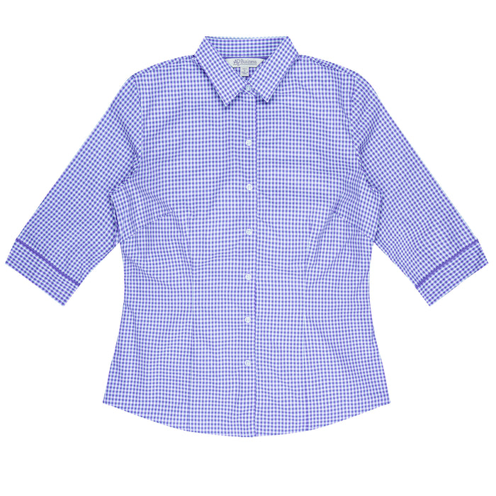 EPSOM LADY SHIRT 3/4 SLEEVE - MAUVE