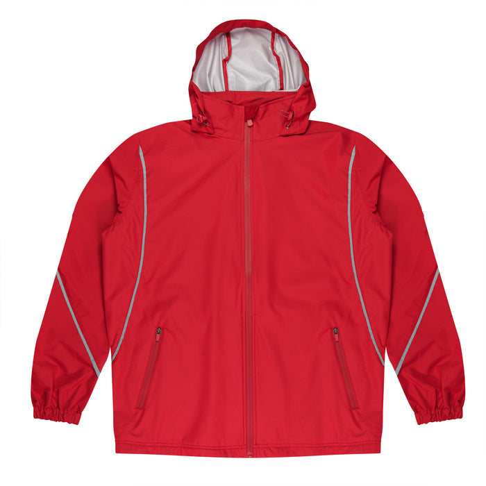 BUFFALO MENS JACKETS - RED/SILVER