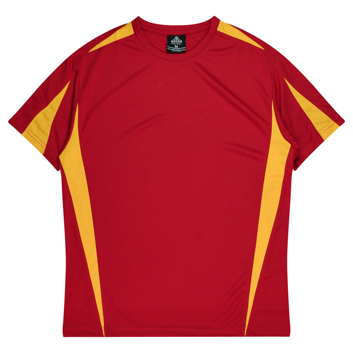 EUREKA MENS TEES - RED/GOLD