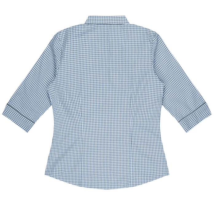 EPSOM LADY SHIRT 3/4 SLEEVE - SLATE