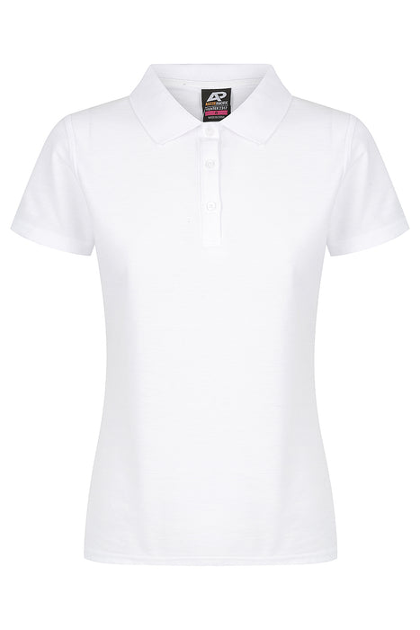 HUNTER LADY POLOS - WHITE