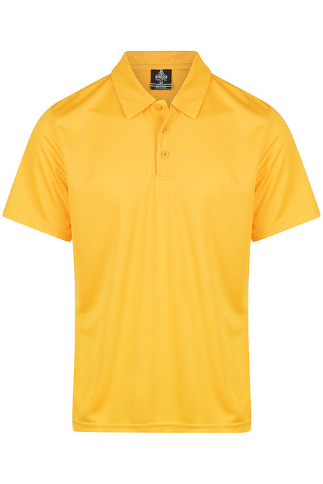 BOTANY MENS POLOS - GOLD