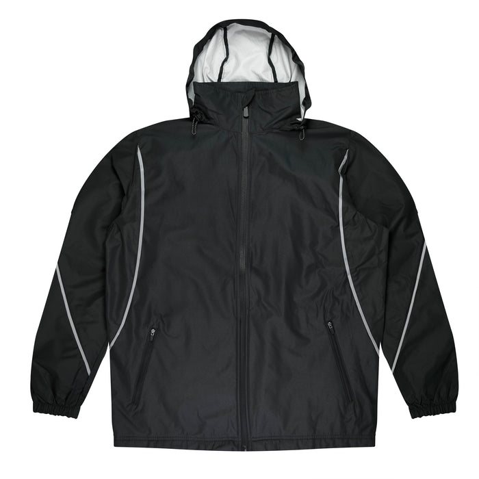 BUFFALO MENS JACKETS - BLACK/SILVER