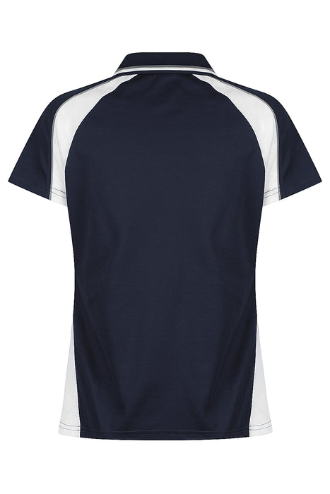 PANORAMA LADY POLOS - NAVY/WHITE/ASHE