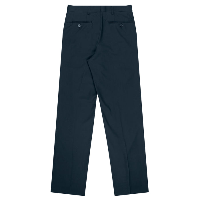 FLAT FRONT PANT MENS PANTS - NAVY