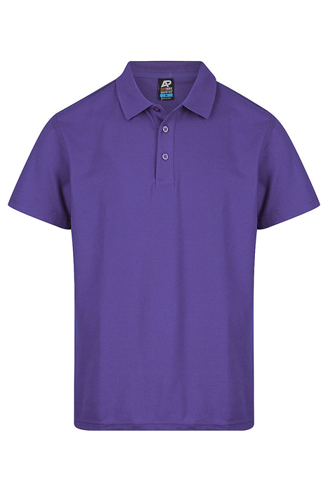 HUNTER MENS POLOS - PURPLE