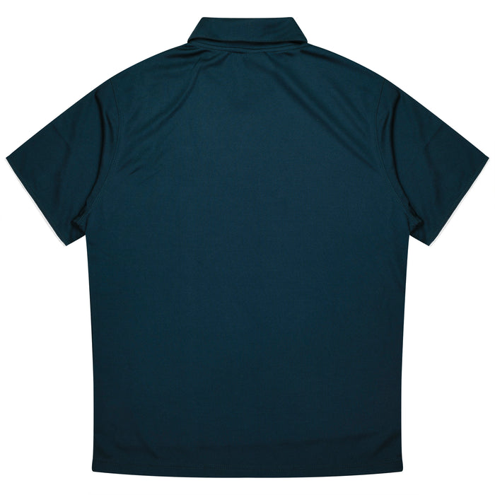 YARRA MENS POLOS - NAVY/WHITE