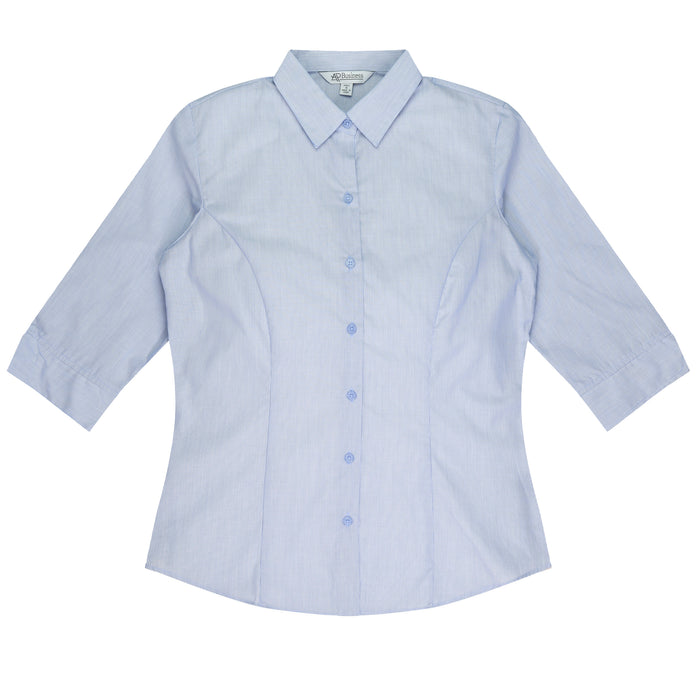 BELAIR LADY SHIRT 3/4 SLEEVE - SKY