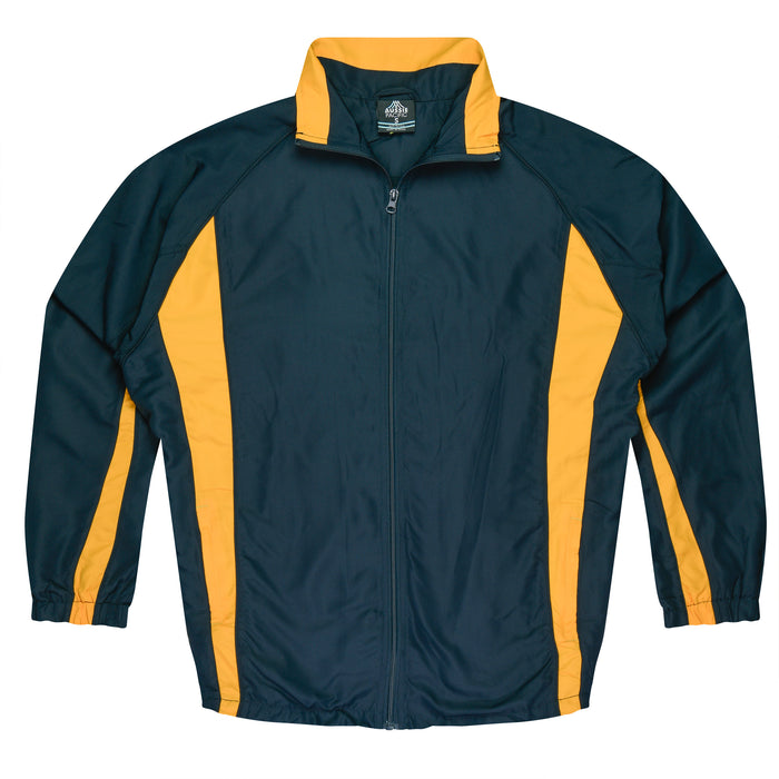 EUREKA MENS TRACKTOPS - NAVY/GOLD