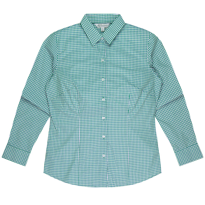 EPSOM LADY SHIRT LONG SLEEVE - EMERALD