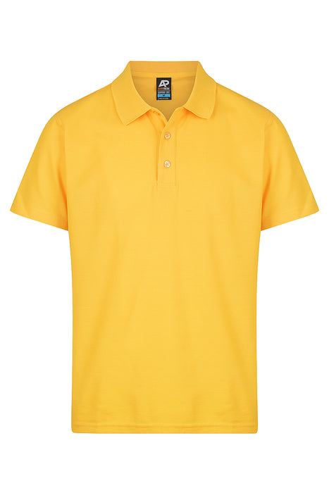 HUNTER MENS POLOS - GOLD