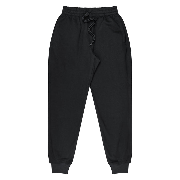 TAPERED FLEECE MENS PANTS - BLACK