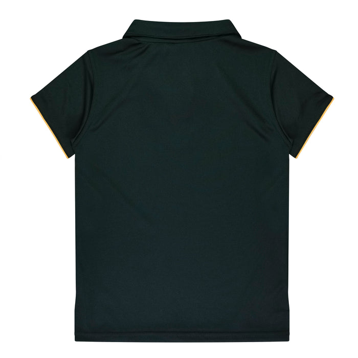 YARRA LADY POLOS - BLACK/GOLD