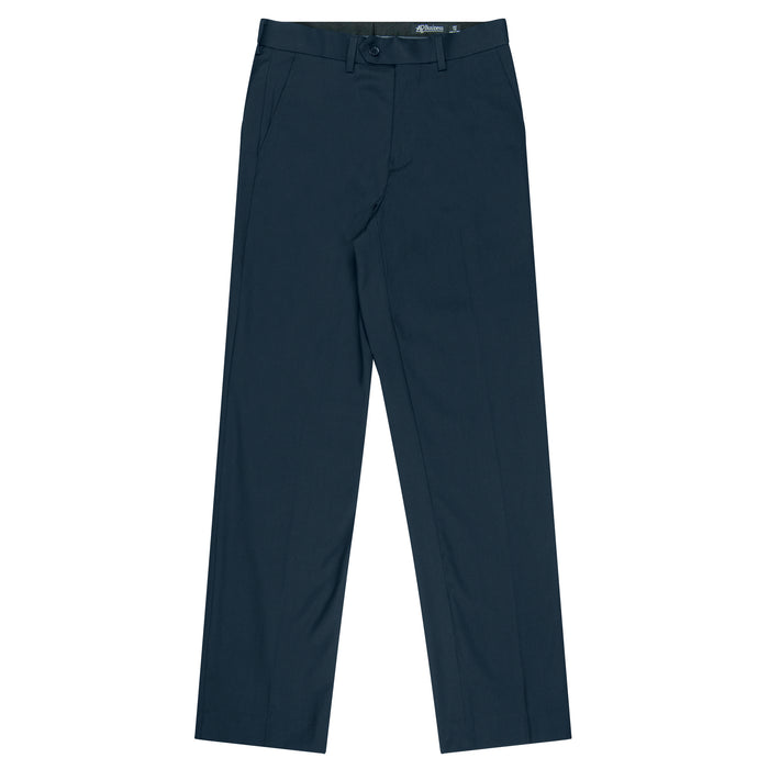 FLAT FRONT PANT MENS PANTS - NAVY