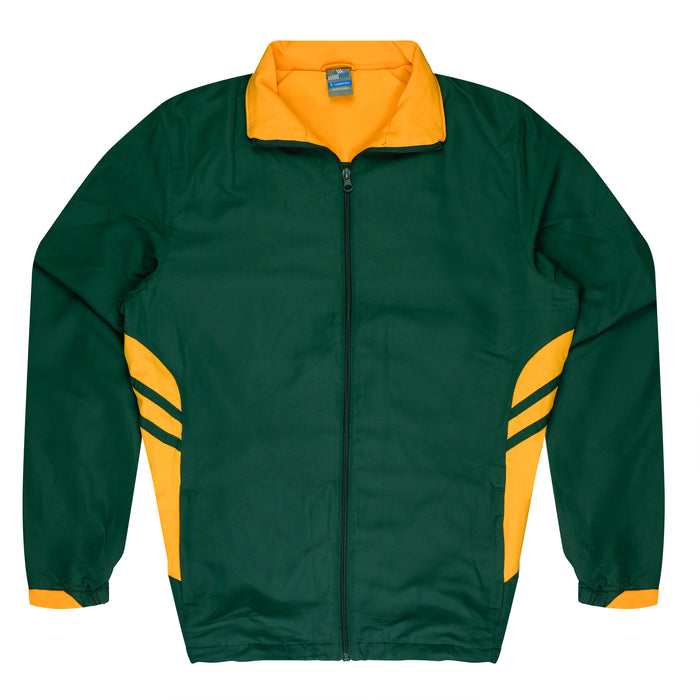 TASMAN KIDS TRACKTOPS - BOTTLE/GOLD