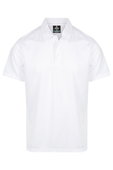 BOTANY MENS POLOS - WHITE