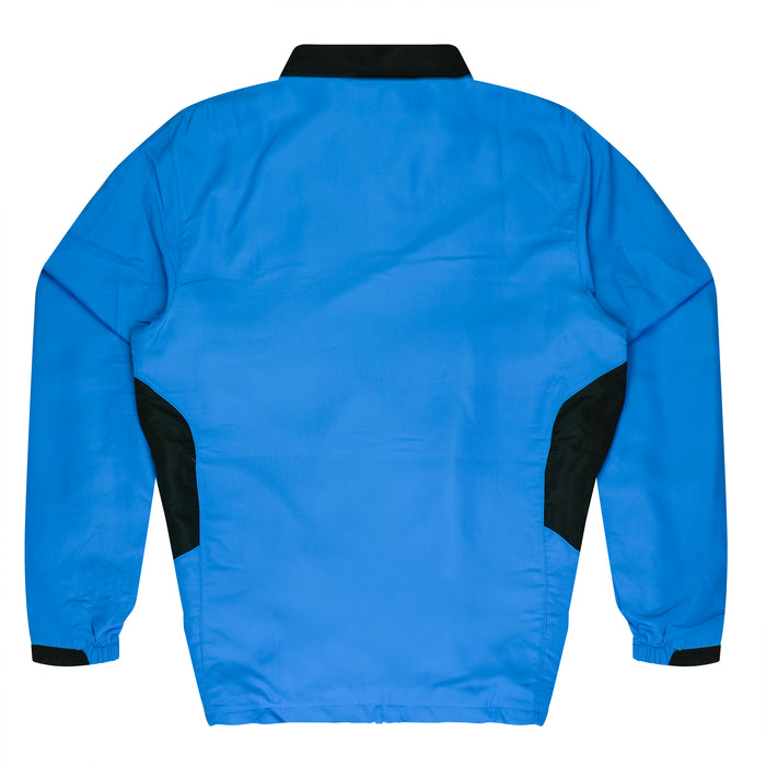 TASMAN MENS TRACKTOPS - CYAN/BLACK