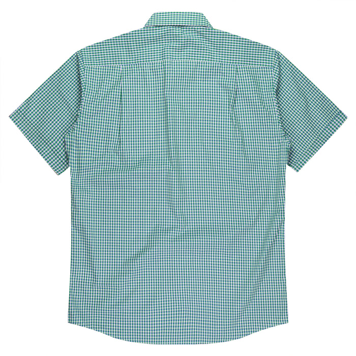 EPSOM MENS SHIRT SHORT SLEEVE - EMERALD