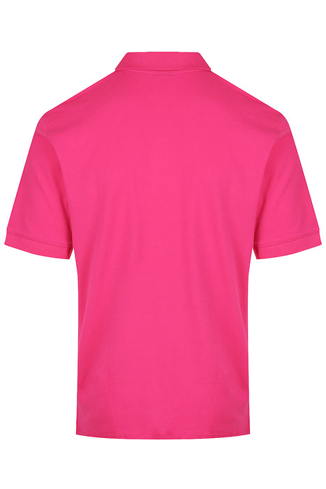 CLAREMONT MENS POLOS - PINK