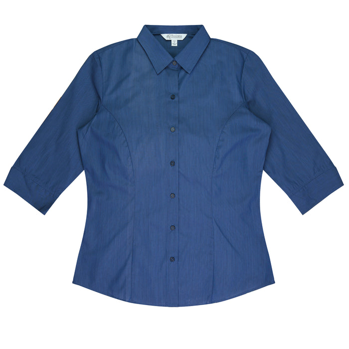 BELAIR LADY SHIRT 3/4 SLEEVE - NAVY