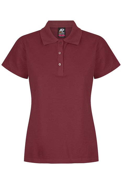 HUNTER LADY POLOS - MAROON