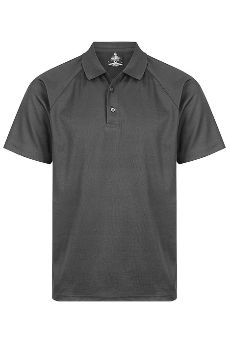 KEIRA MENS POLOS - SLATE