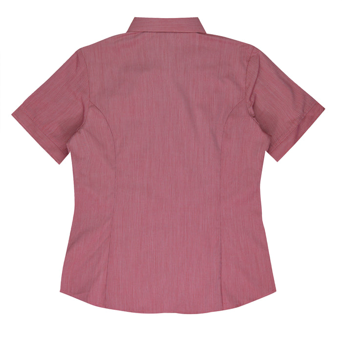 BELAIR LADY SHIRT SHORT SLEEVE - RED