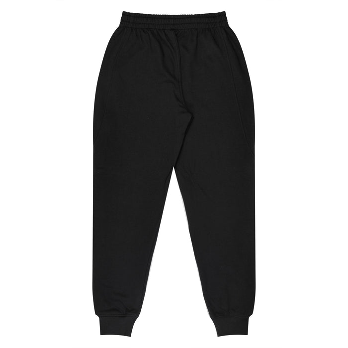 TAPERED FLEECE MENS PANTS - BLACK