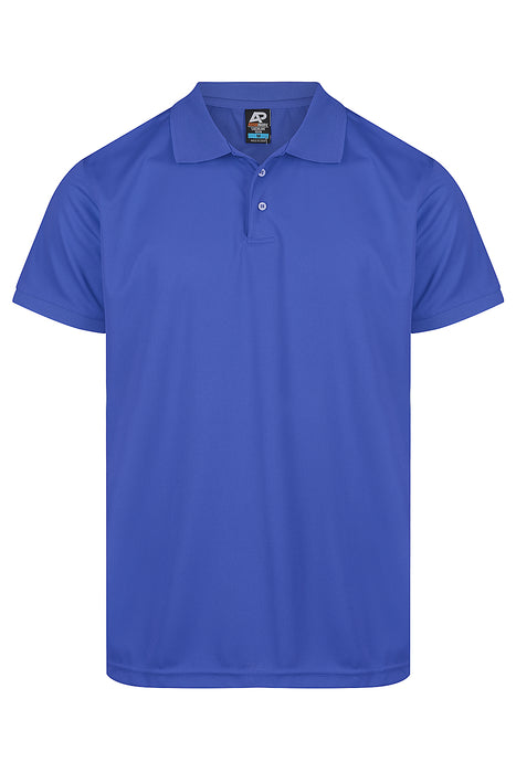 LACHLAN MENS POLOS - ROYAL