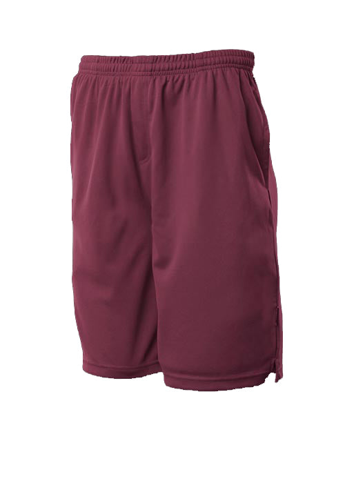 SPORTS SHORT MENS SHORTS - MAROON