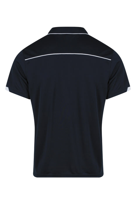 CURRUMBIN MENS POLOS - NAVY/WHITE