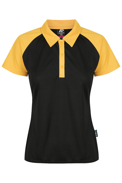 MANLY LADY POLOS - BLACK/GOLD