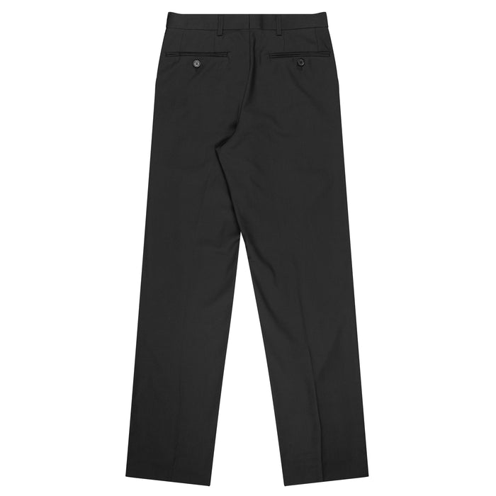 FLAT FRONT PANT MENS PANTS - CHARCOAL