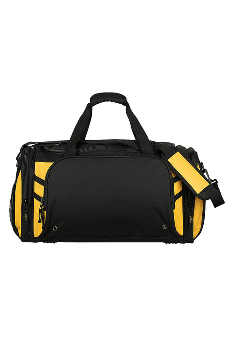 TASMAN SPORTSBAG - BLACK/GOLD