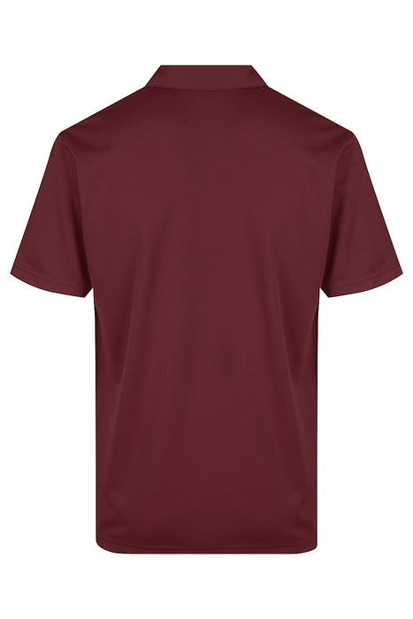 BOTANY MENS POLOS - MAROON