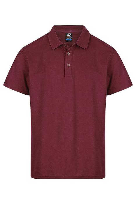 HUNTER MENS POLOS - MAROON