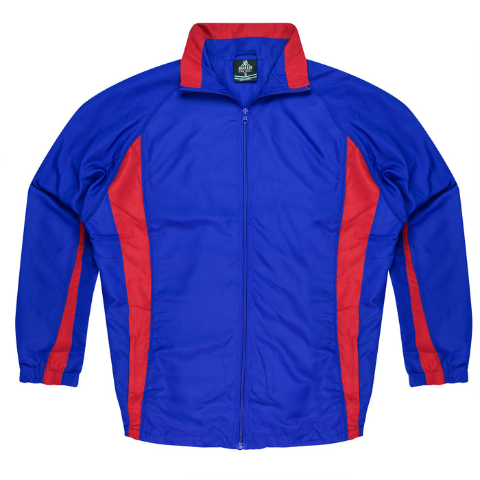 EUREKA MENS TRACKTOPS - ROYAL/RED