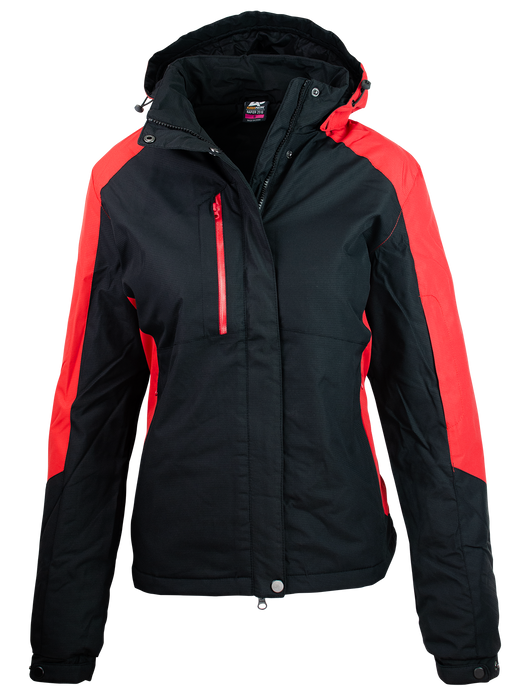 NAPIER LADY JACKETS - BLACK/RED