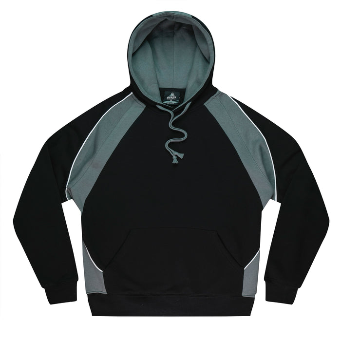 HUXLEY MENS HOODIES - BLACK/ASHE/WHITE