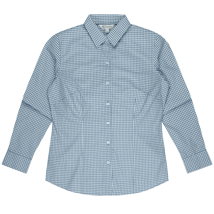 EPSOM LADY SHIRT LONG SLEEVE - SLATE