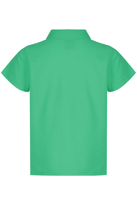 HUNTER KIDS POLOS - KELLY GREEN