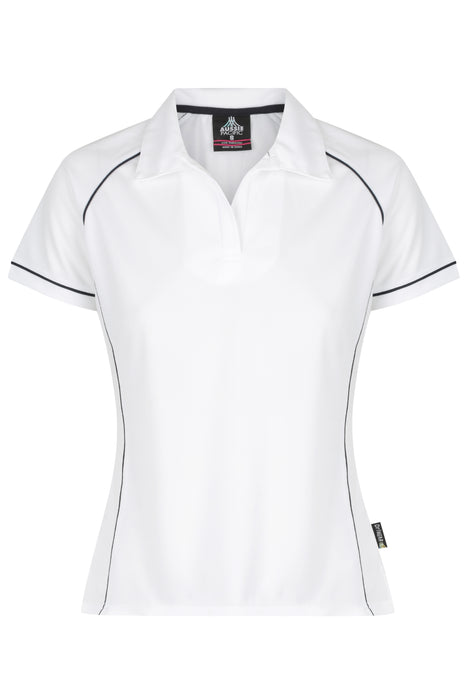 ENDEAVOUR LADY POLOS - WHITE/NAVY