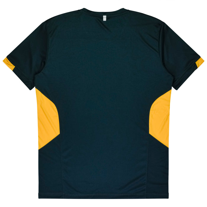 TASMAN MENS TEES - NAVY/GOLD