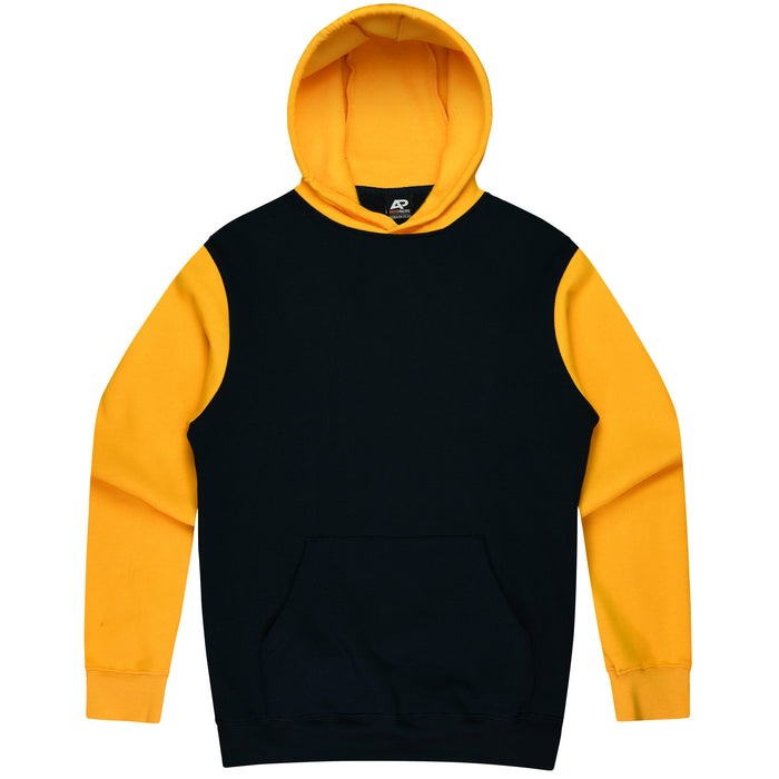 MONASH MENS HOODIES - BLACK/GOLD