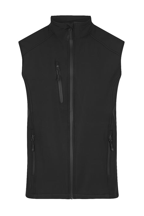 OLYMPUS MENS VESTS - BLACK