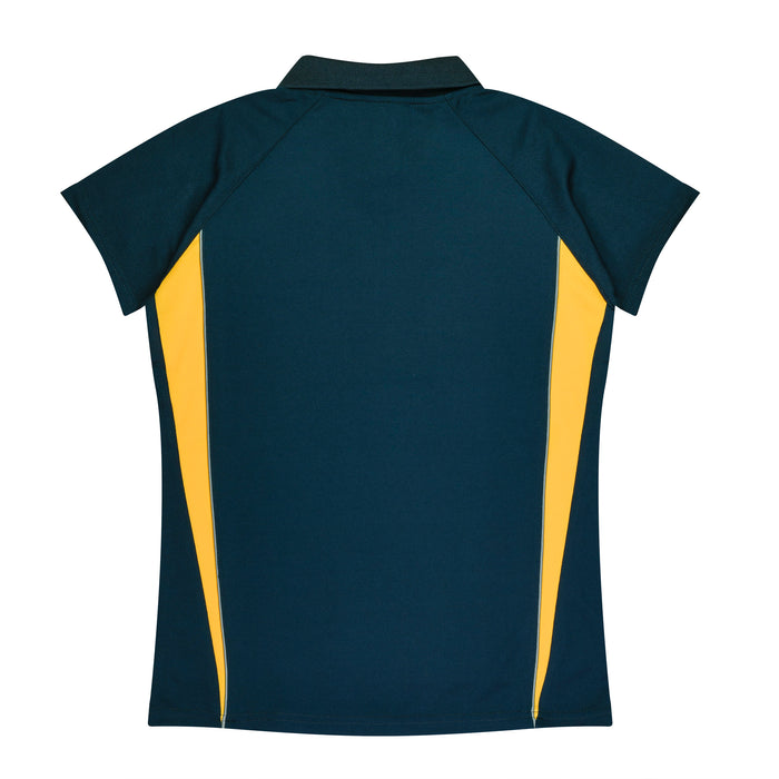 EUREKA LADY POLOS - NAVY/GOLD