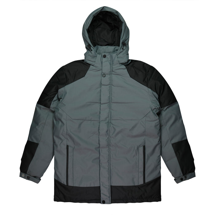 KINGSTON MENS JACKETS - GREY/BLACK