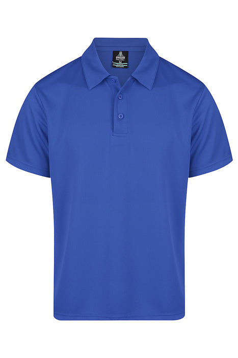 BOTANY MENS POLOS - ROYAL